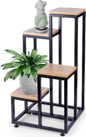 Picture of Vilde Kwietnik metalowy 4-poziomowy 69 cm