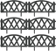 Attēls no Vilde Palisada potek ogrodowy grafitowy zestaw 6 sztuk 50x30 cm