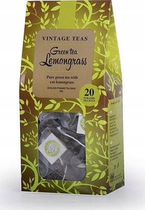 Attēls no Vintage Teas Vintage Teas Green Tea Lemongrass - 20 torebek