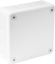 Изображение ViPlast 051-01 puszka n/t biaa bez zacisków z dawnicami bezgwintowymi 12-wlotowa wym/zew 118x118x46 mm IP55 ViPlast 3740