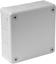 Attēls no ViPlast 051-03 puszka n/t popiel bez zacisków z dawnicami bezgwintowymi 12-wlotowa wym/zew 118x118x46 mm IP55 ViPlast 7502