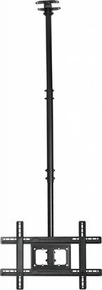 Picture of Vision VISION Bildschirm-Deckenhalterung - 30 JAHRE GARANTIE - fur Monitore und Bildschirme 20-75 Zoll mit VESA-Grossen von 100 x 100 bis 600 x 400 - Abstand von der Decke zur Mitte des Bildschirms 707-1577 mm - Anpassung des Neigungswinkels um 5 bis 25