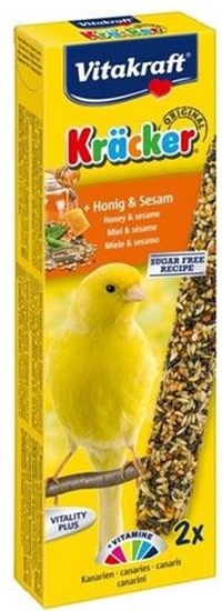 Picture of Vitakraft KRACKER KOLBA KANAREK MIOD- SESAM