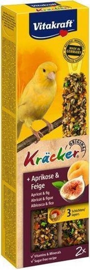 Picture of Vitakraft Vitakraft Kracker Kolby 2 sztuki dla kanarka Figa Morela