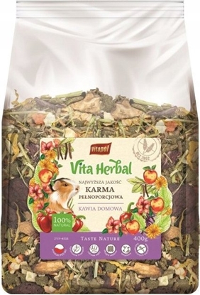 Picture of Vitapol Karma podstawowa Vita Herbal dla winki morskiej 400g (ZVP-4313)
