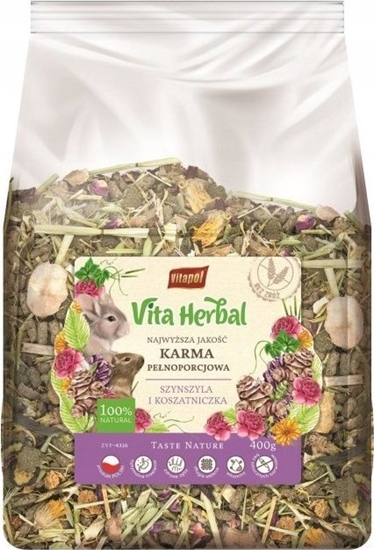 Picture of Vitapol Karma podstawowa Vita Herbal dla szynszyla 4x400g (ZVP-4316)