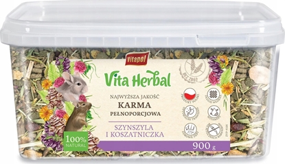 Attēls no Vitapol Karma podstawowa Vita Herbal dla szynszyla 900g (ZVP-4326)