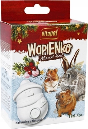 Attēls no Vitapol Kostka wapienna bawanek naturalna dla gryzoni