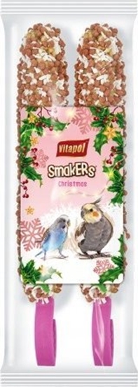 Picture of Vitapol Smakers okazjonalny witeczny dla ptaków2 szt. (róowy)