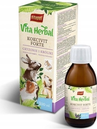 Attēls no Vitapol Vita Herbal dla gryzoni i królika, kokcivit forte 100ml
