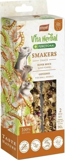 Picture of Vitapol Vita Herbal Functional Smakers Kolby dla Gryzoni Moc