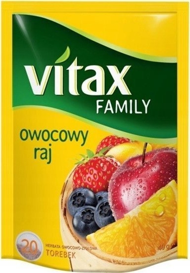 Изображение Vitax HERBATA VITAX FAMILY OWOCOWY RAJ 20 TOREBEK 6631431