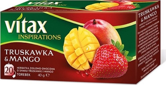 Picture of Vitax HERBATA VITAX INSPIRATIONS TRUSKAWKA&MANGO 20 TOREBEK 6643110