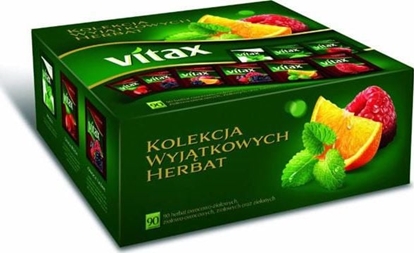 Attēls no Vitax VITAX KOLEKCJA WYJTKOWYCH HERBAT - MIX KARTON 90 TOREBEK W KOPERTKACH