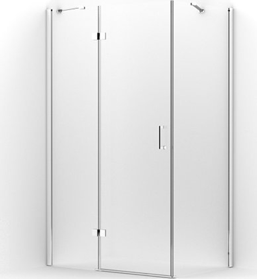 Изображение VIVA kabina prostoktna przejrzyste szko 100 x 80 x 195 lewa