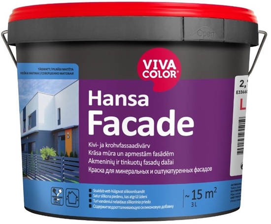 Picture of VivaColor FACADE PAINT HANSA FACADE 2,7L LA-ALUS
