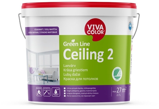 Picture of VivaColor PAINT GREEN LINE CEILING 2 A 2,7L