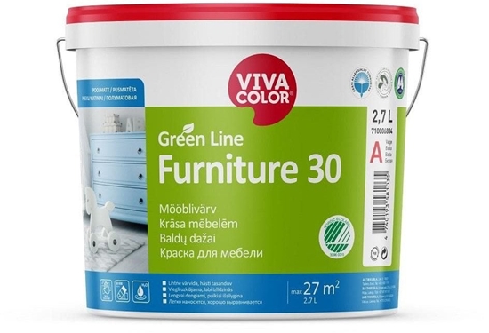 Picture of VivaColor PAINT GREEN LINE FURNITURE 30 A 2,7L