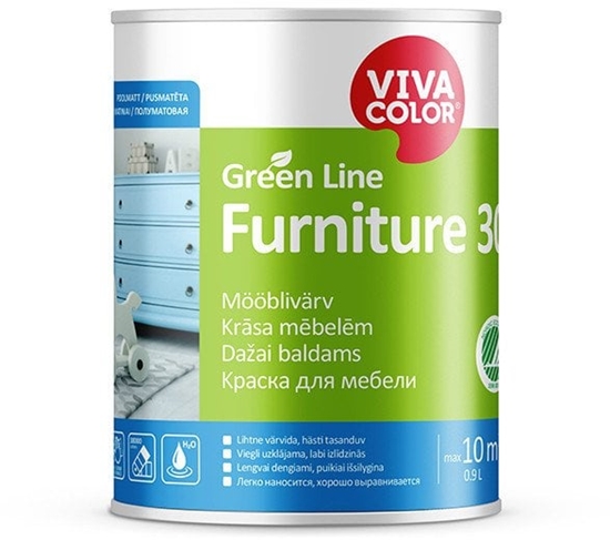 Picture of VivaColor PAINT GREEN LINE FURNITURE 30 C 0,9L