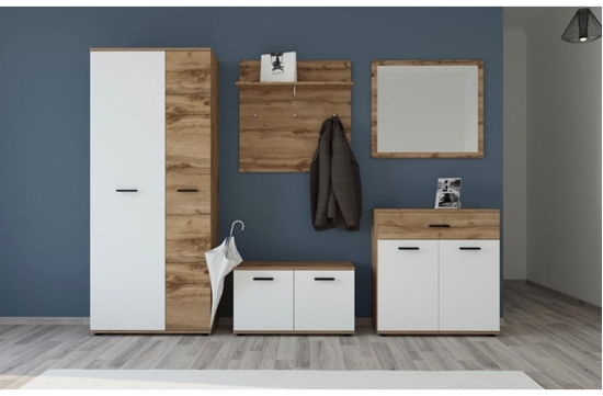 Изображение Vivaldi Meble IRYS TYP B WIESZAK WOTAN/BIAY