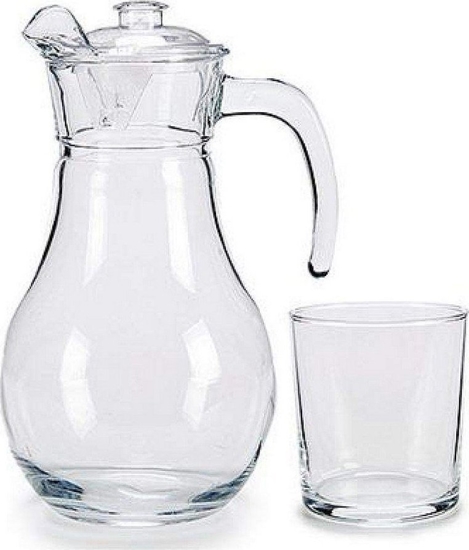 Picture of Vivalto Zestaw kieliszków Vivalto Dzbanek 5 pcs Przezroczysty Szko 4 x (40 cl) / 1 x (1,8 l)