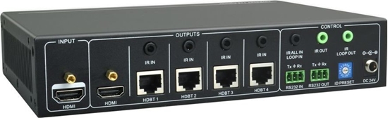Изображение VivoLink HDBT splitter 1x4 with loop