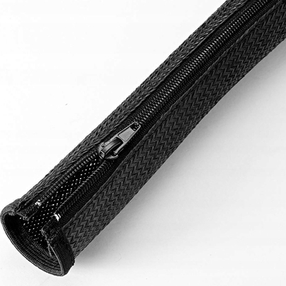 Attēls no VivoLink Vivolink PROZIPSLEEVE2028 rkawy kablowe Czarny