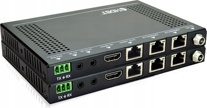 Изображение VivoLink Vivolink VLHDMIEXT422 przeduacz AV Nadajnik i odbiornik AV Czarny