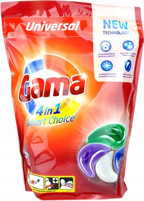 Picture of Vizir Gama Universal - Kapsuki do prania, uniwersalne - 60 sztuk