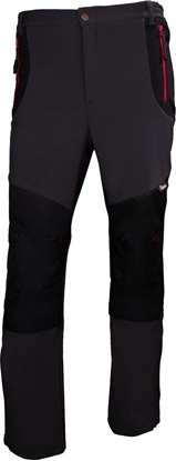 Picture of VIZWELL SPODNIE ROB.SOFTSHELL SZARO-CZARNE XXL VWJK398/XXL VIZWELL