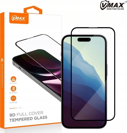 Picture of Vmax 9D Full Face Tempered Glass for Apple iPhone 16 Plus