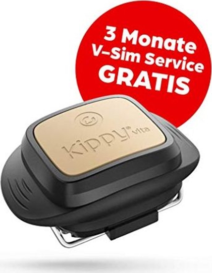 Picture of Vodafone V-Pet Kippy firmy Vodafone - lokalizator zwierzt domowych Lokalizator GPS dla zwierzt domowych + 3-miesiczny kupon serwisowy (bezpatny pakiet danych)