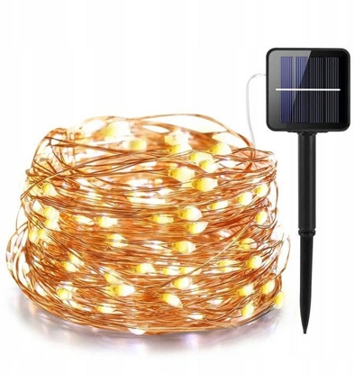 Attēls no VOLTENO LAMPKA SOLARNA DRUCIK 100 LED /GIRLANDA