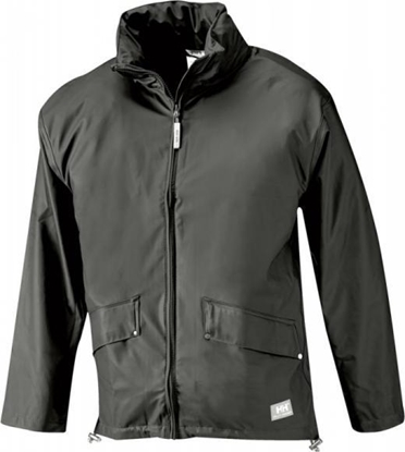 Изображение Voss Kurtka przeciwdeszcz., Voss.,elastyczn.,poliuret., rozmiar 2XL, czarna