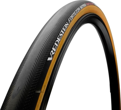 Attēls no Vredestein Opona szosowa VREDESTEIN Fortezza Senso Superiore, 700x25C (25-622), Zwijana,TPI320, 235g, Czarna-óta (NEW)