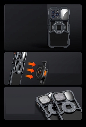 Picture of VRIG Obudowa Ramka Case Klatka Obudowa 3x Iso 10x 1/4"" Do Iphone 14 Pro Max / A0082