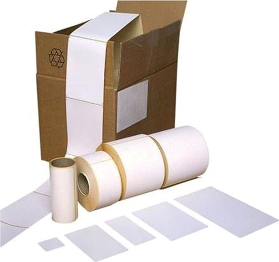 Picture of Vrige Termoetiket u/tryk hvid ECO 100x150mm 450stk/rul ø25mm m. perf. Hvid 1x1x1mm (450EA)