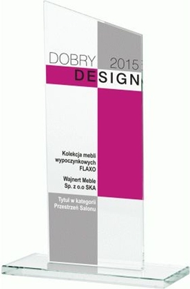 Изображение VS Trofeum szklanie z nadrukiem kolorowym LuxorJet