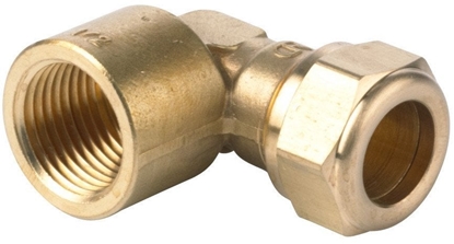 Изображение VSH kompression vinkel 90° muffe 18 mm X 3/4