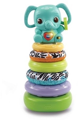 Attēls no VTECH Playset Stack, rattle & link elephant