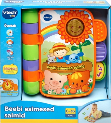 Attēls no Vtech VTECH Interactive toy Babys first storytime rhymes (In Estonian lang.)