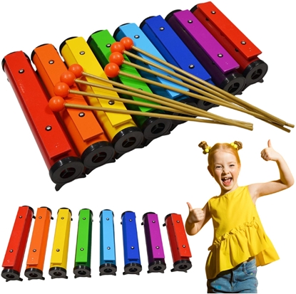 Picture of V-TONE TB8 dzwonki na tubach diatoniczne kolorowe