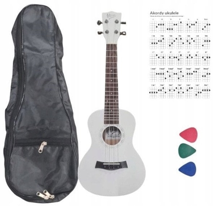Attēls no V-TONE UK23 WH ukulele koncertowe akustyczne 23""