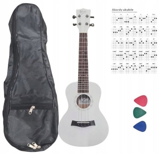 Изображение V-TONE UK23 WH ukulele koncertowe akustyczne 23""