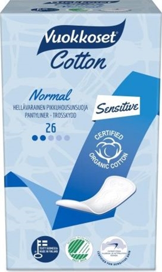 Picture of Vuokkoset Vuokkoset, COTTON, Wkadki Higieniczne Normal Sensitive, 26 szt.