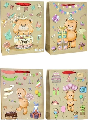 Изображение W&K Torebka upominkowa brokat KR 1001 S