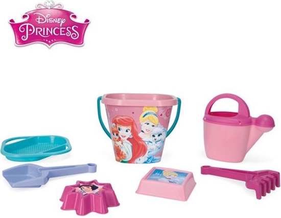 Изображение Wader Komplet do piasku 7 elementów Ksiniczki (77542)