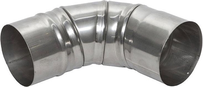 Изображение WADEX  CHIMNEY ELBOW PIPE 116120000 90deg D 120