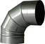Attēls no WADEX  CHIMNEY ELBOW PIPE 116130000 90deg D 130