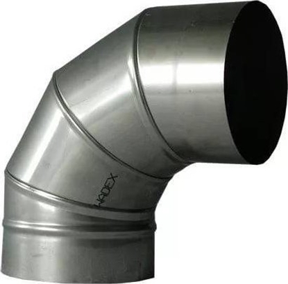 Изображение WADEX  CHIMNEY ELBOW PIPE 116160000 90deg D 160